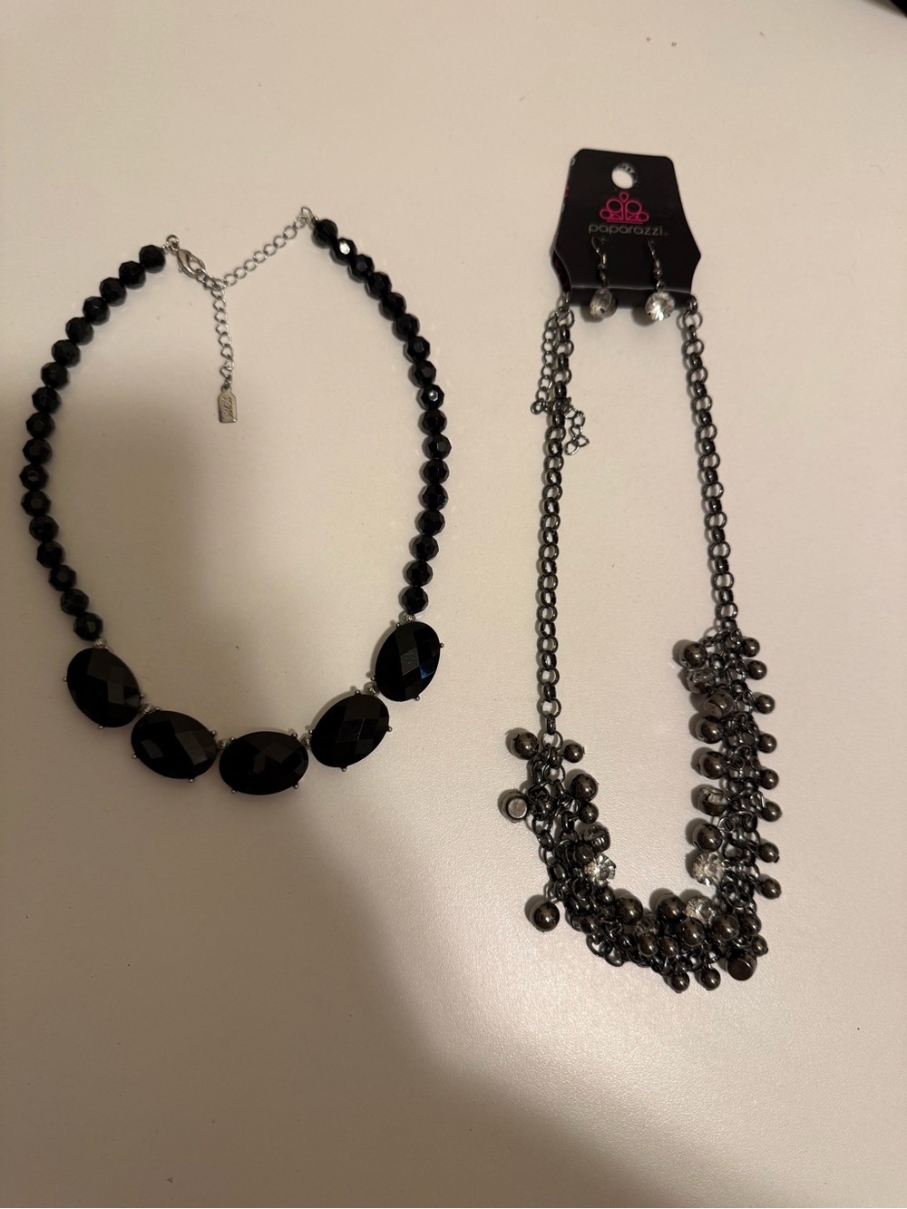 Necklace Bundle of 2 Necklaces 1928 and Paparazzi Necklace and Earrings